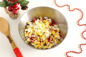 Салат "Снежный краб" Салат "Снежный краб"