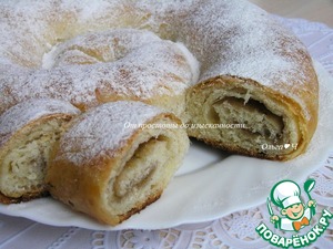 Энсаймада или Булочки-улитки Энсаймада или Булочки-улитки