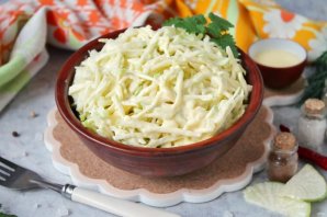 Редька с майонезом Редька с майонезом