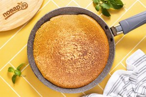 Блины из полбяной муки без яиц