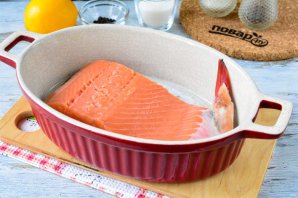 Соленая красная рыба Соленая красная рыба