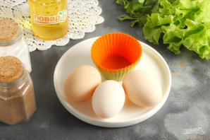 Яйцо пашот в силиконовой форме Яйцо пашот в силиконовой форме