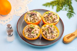 Фаршированные апельсины Фаршированные апельсины