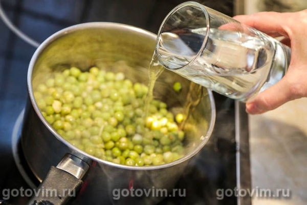 Пюре из замороженного зелёного горошка Пюре из замороженного зелёного горошка