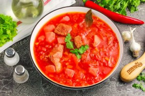 Борщ с вареной свеклой Борщ с вареной свеклой