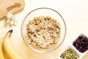 Овсяное печенье с бананом