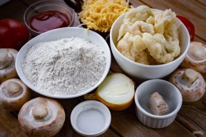 Пицца с цветной капустой Пицца с цветной капустой