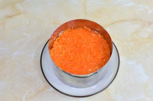 Салат "Мимоза" с копчёной скумбрией Салат "Мимоза" с копчёной скумбрией