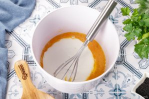 Заливной пирог с капустой на кефире Заливной пирог с капустой на кефире