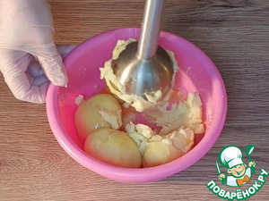 Картофельная пицца с начинкой Картофельная пицца с начинкой