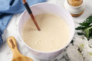 Бисквит на кипятке в мультиварке Бисквит на кипятке в мультиварке