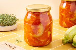 Лечо из кабачков без стерилизации Лечо из кабачков без стерилизации