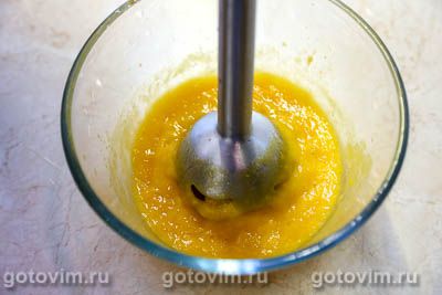 Крем из манго с белым шоколадом и сливками Крем из манго с белым шоколадом и сливками