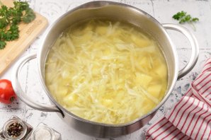 Щи со шкварками Щи со шкварками