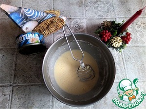 Блины с припёком из тунца