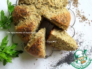 Быстрый хлеб с маком и тмином Быстрый хлеб с маком и тмином