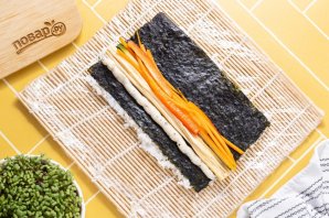 Роллы с соевой спаржей Роллы с соевой спаржей