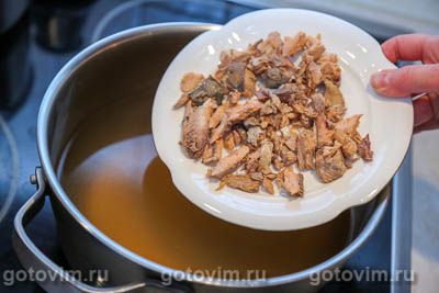 Сливочная уха из лосося с плавленым сырком Сливочная уха из лосося с плавленым сырком