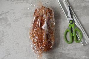 Мясо в рукаве