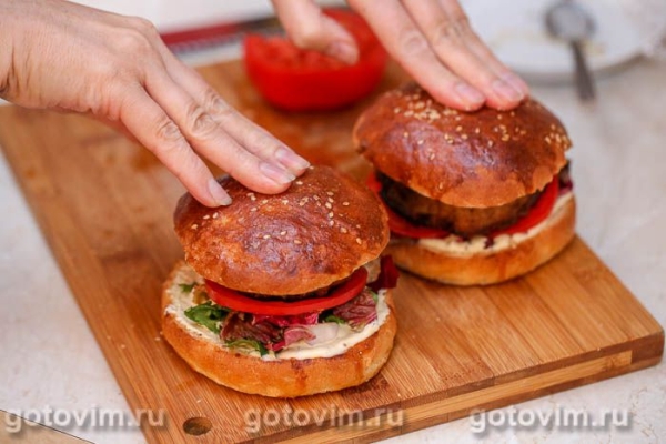 Гамбургер с индейкой	