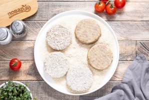 Гречневые котлеты постные Гречневые котлеты постные