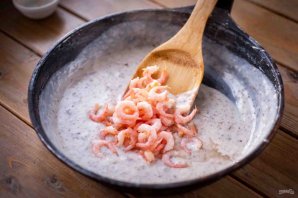 Ньокки с креветками Ньокки с креветками