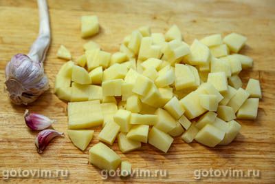 Фасолевый суп с говядиной и перцем чили