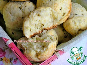 Творожные булочки с мятой Творожные булочки с мятой