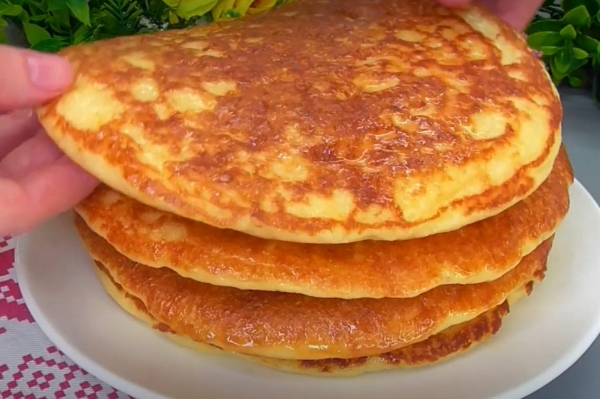 Рецепт бабушкиных блинов. Так вкусно, что домашние просят готовить каждый день
