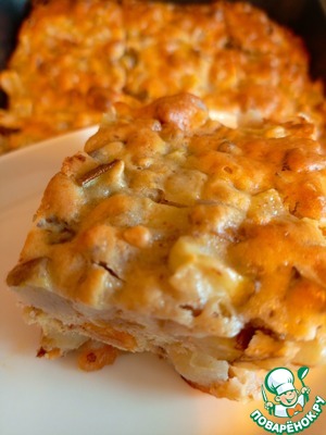 Пирог с грушами, изюмом и орехами Пирог с грушами, изюмом и орехами