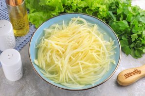 Салат "Гнездо Дракона" на Новый год Салат "Гнездо Дракона" на Новый год