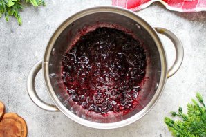 Морс из черники Морс из черники