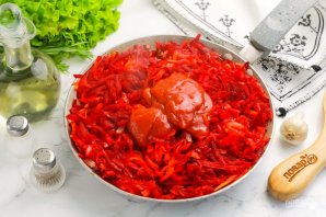 Очень вкусный борщ