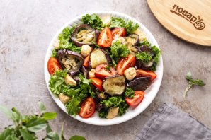 Салат с хумусом Салат с хумусом