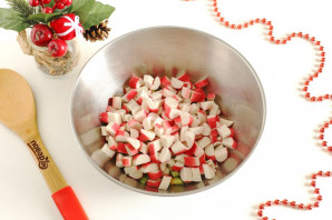 Салат "Снежный краб" Салат "Снежный краб"