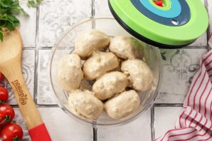 Шампиньоны на гриле Шампиньоны на гриле