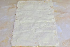 Рулет из лаваша с колбасой Рулет из лаваша с колбасой