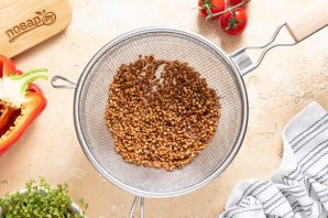 Гречка с овощами в мультиварке