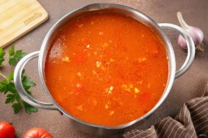 Рассольник с солёными грибами Рассольник с солёными грибами