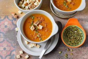 Постный суп из тыквы Постный суп из тыквы