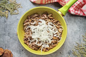 Жареные маслята на сковороде Жареные маслята на сковороде