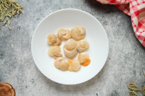 Гребешок в майонезно-горчичном соусе Гребешок в майонезно-горчичном соусе