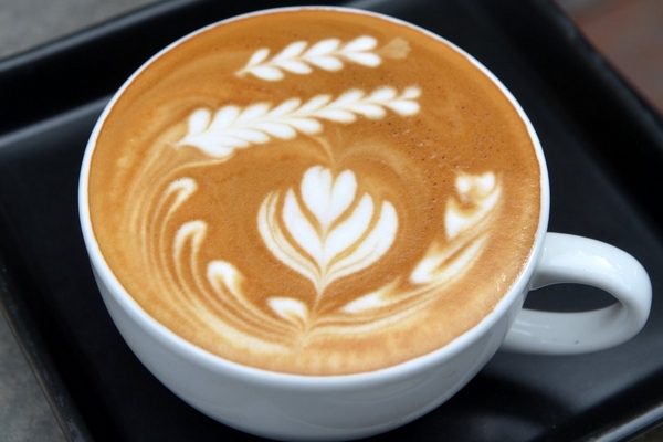 Классический кофе латте по-домашнему