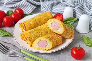 Сосиски в тесте без теста Сосиски в тесте без теста