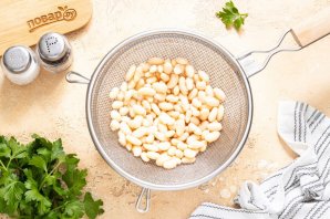 Суп с консервированной фасолью