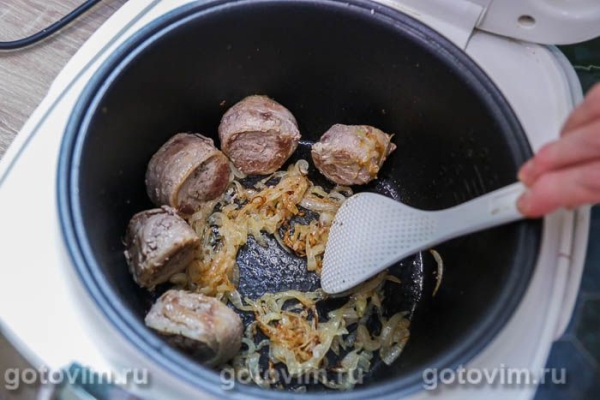 Вырезка из свинины в беконе в мультиварке