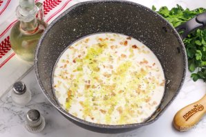 Ежики в сливочном соусе