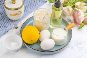 Сочный лимонный пирог Сочный лимонный пирог