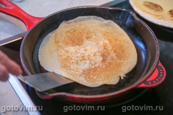 Блины с припеком из банана