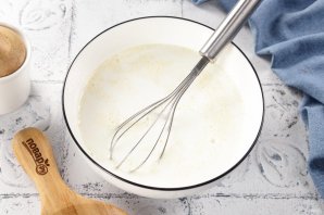 Гренки с молоком и яйцом